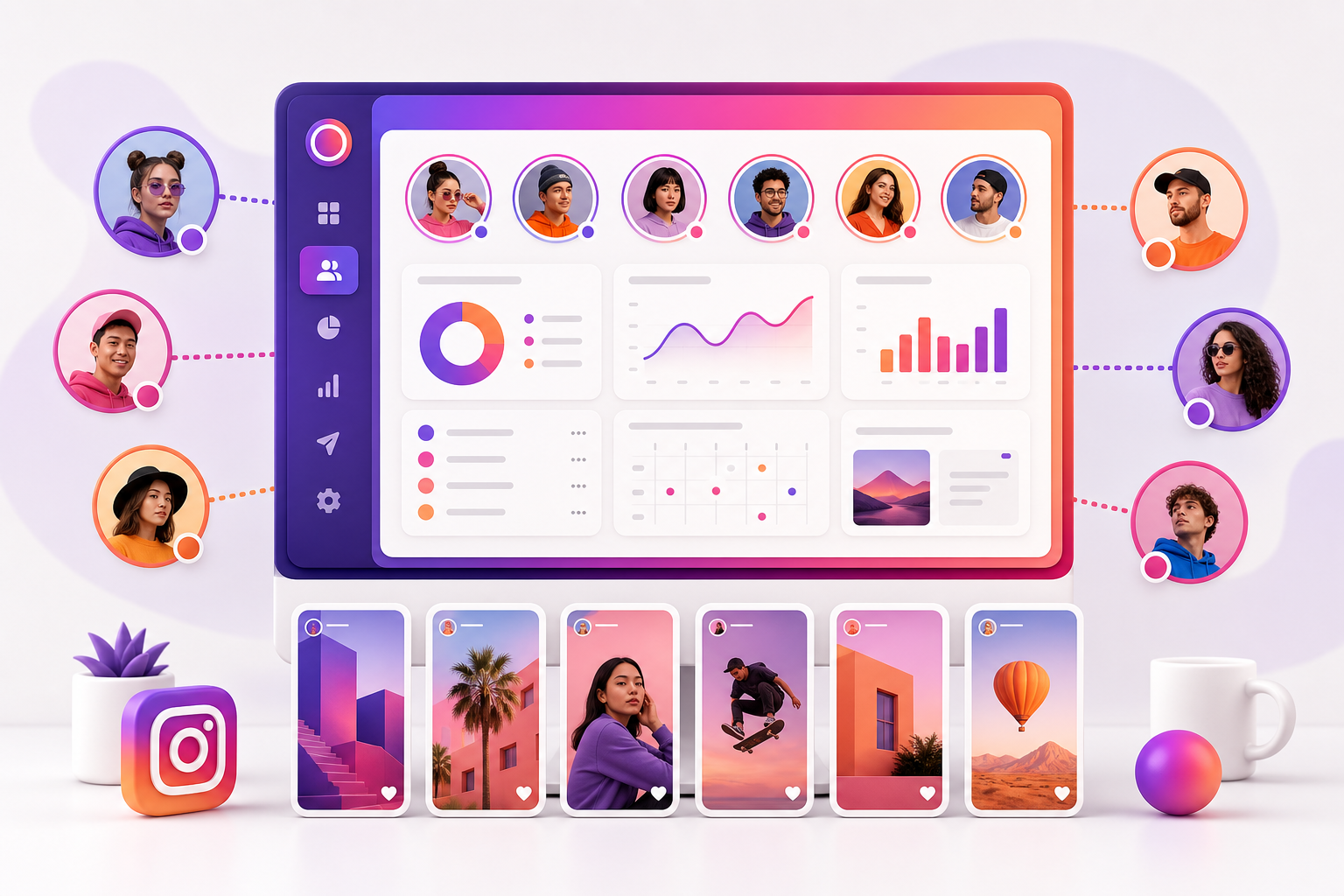 How to manage multiple Instagram accounts without burning out